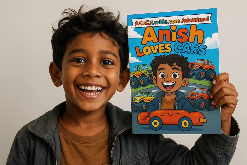 Personalized AI Coloring Books for Kids